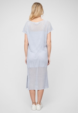 VILA Knitted dress 'VIJulisa' in Blue