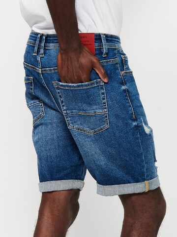 Regular Jeans de la KOROSHI pe albastru