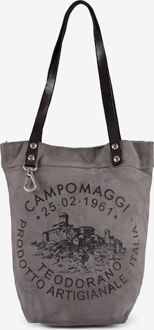 Campomaggi Schoudertas 'Filodendro' in Grijs: voorkant