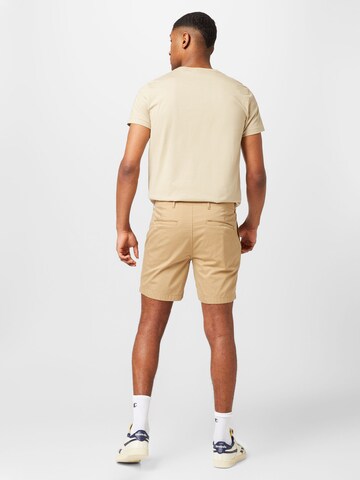 smėlio Abercrombie & Fitch Standartinis „Chino“ stiliaus kelnės 'ALL DAY 7IN'