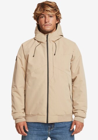 QUIKSILVER Outdoor jacket in Beige: front