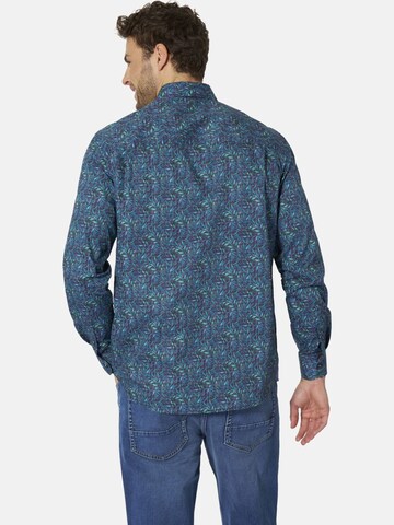 BABISTA Regular fit Button Up Shirt 'Vestiro' in Blue