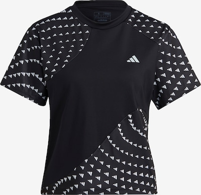 ADIDAS PERFORMANCE Λειτουργικό μπλουζάκι 'Run It Brand Love' σε μαύρο / λευκό, Άποψη προϊόντος