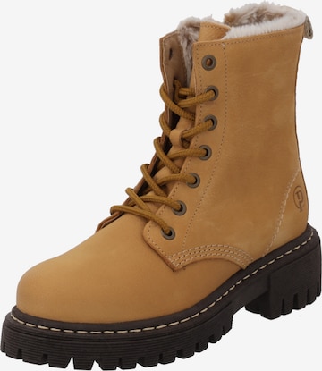 Palado Nauhasaappaat 'Giase' värissä ruskea: etupuoli