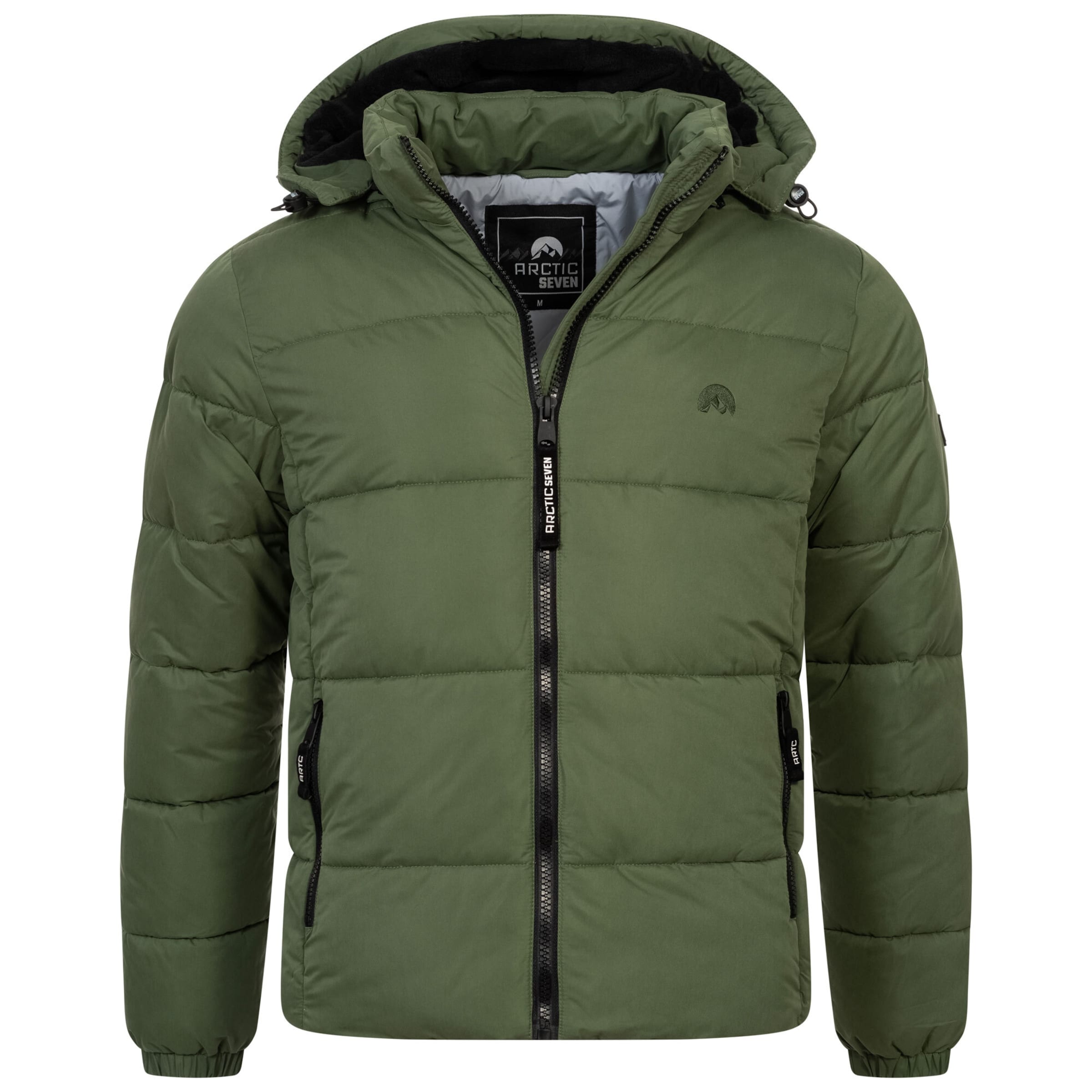 Arctic Seven Winter Jacket in Dark green, Item view