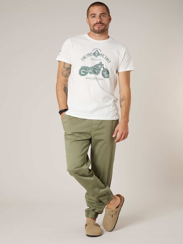 T-Shirt 'Park' Deeluxe en blanc