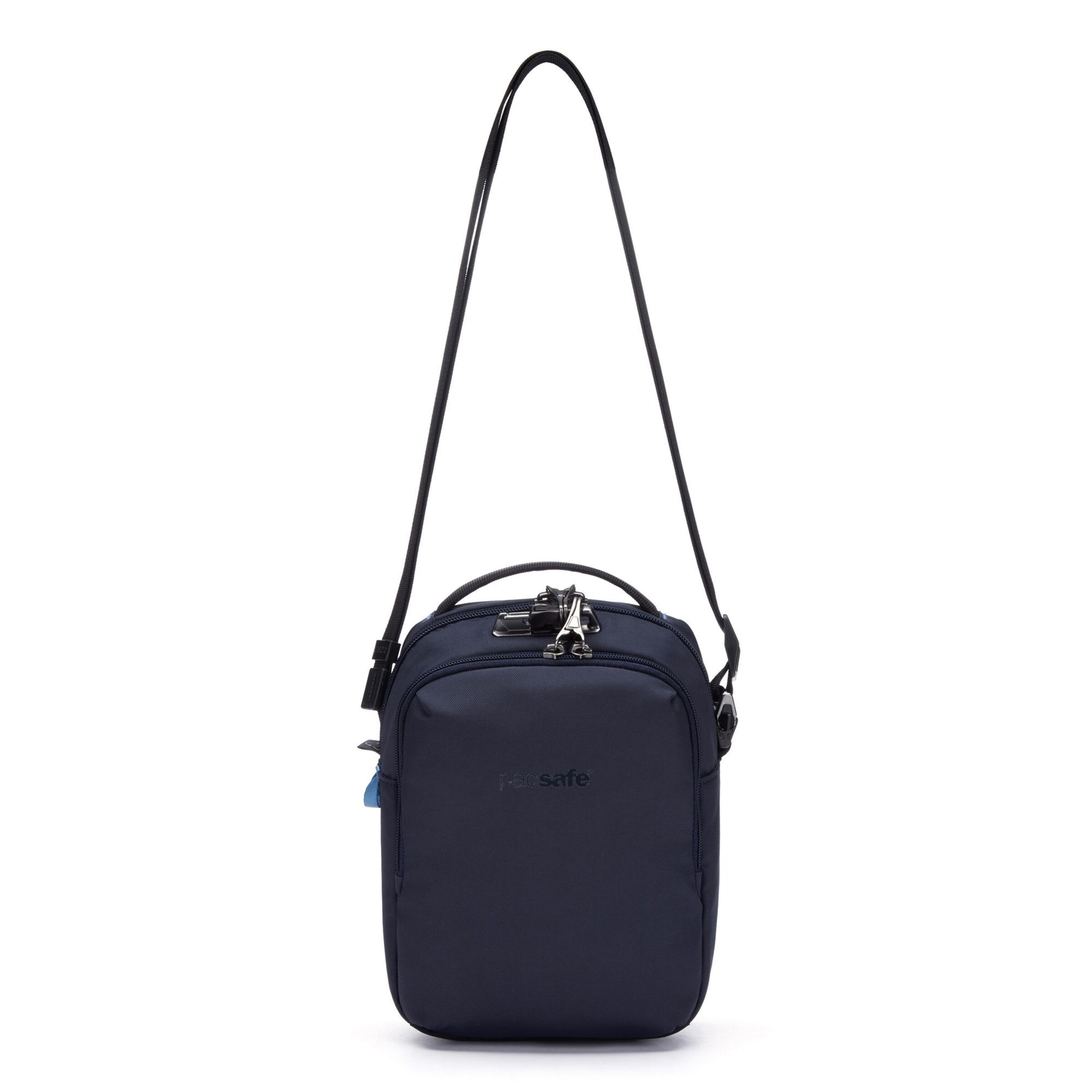 Pacsafe Umhängetasche in Blau