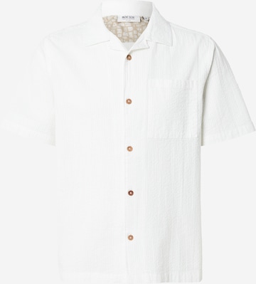 INDICODE JEANS Paita 'Drill' värissä valkoinen: etupuoli