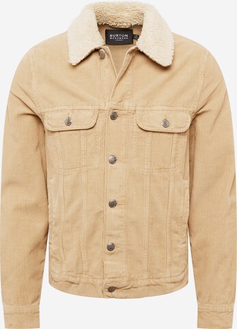 BURTON MENSWEAR LONDON Tussenjas in Beige: voorkant