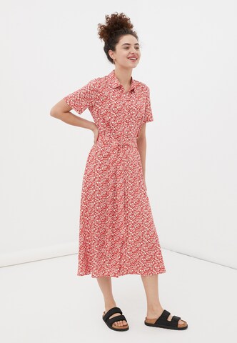 Finn Flare Zomerjurk 'Print' in Rood