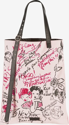 LOOKS by Wolfgang Joop Shopper in rosa / schwarz, Produktansicht