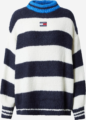 Tommy Jeans Pullover in Blau: predná strana