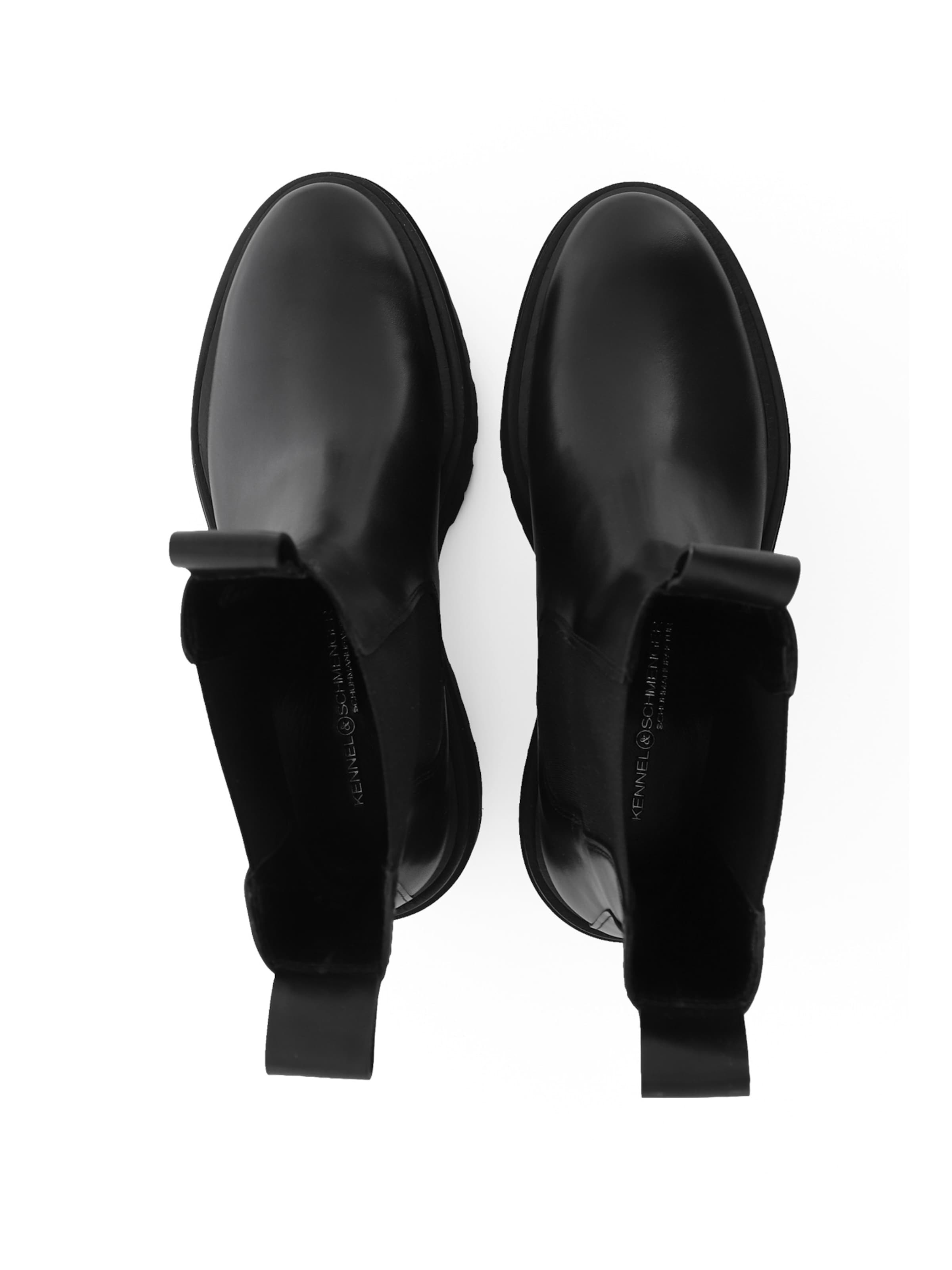 Chelsea Boots ' FANCY ' Kennel & Schmenger en noir