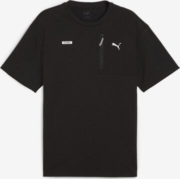 PUMA Performance Shirt 'DESERT ROAD' in Black: front