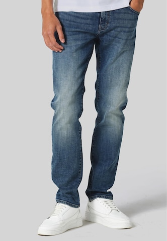 Regular Jean 'TODD949MAT' 883Police en bleu : devant