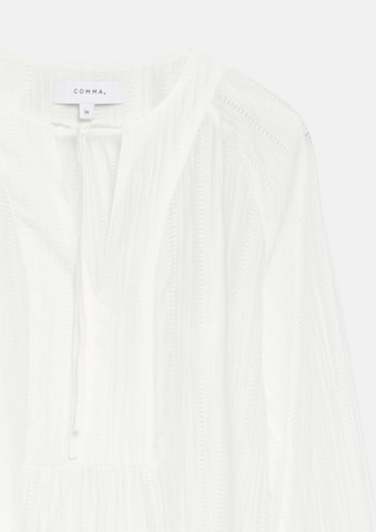 COMMA Bluse in Weiß