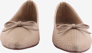 D.MoRo Shoes Ballet Flats 'Texflor' in Beige