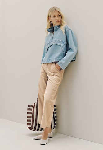 Wide Leg Jeans cargo Next en beige