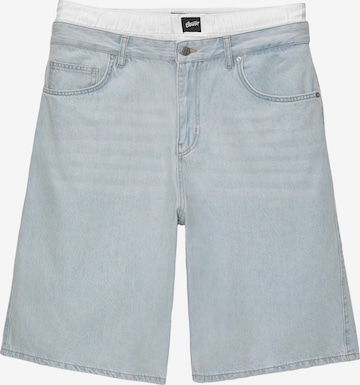 Pull&Bear Kavbojke | modra barva: sprednja stran
