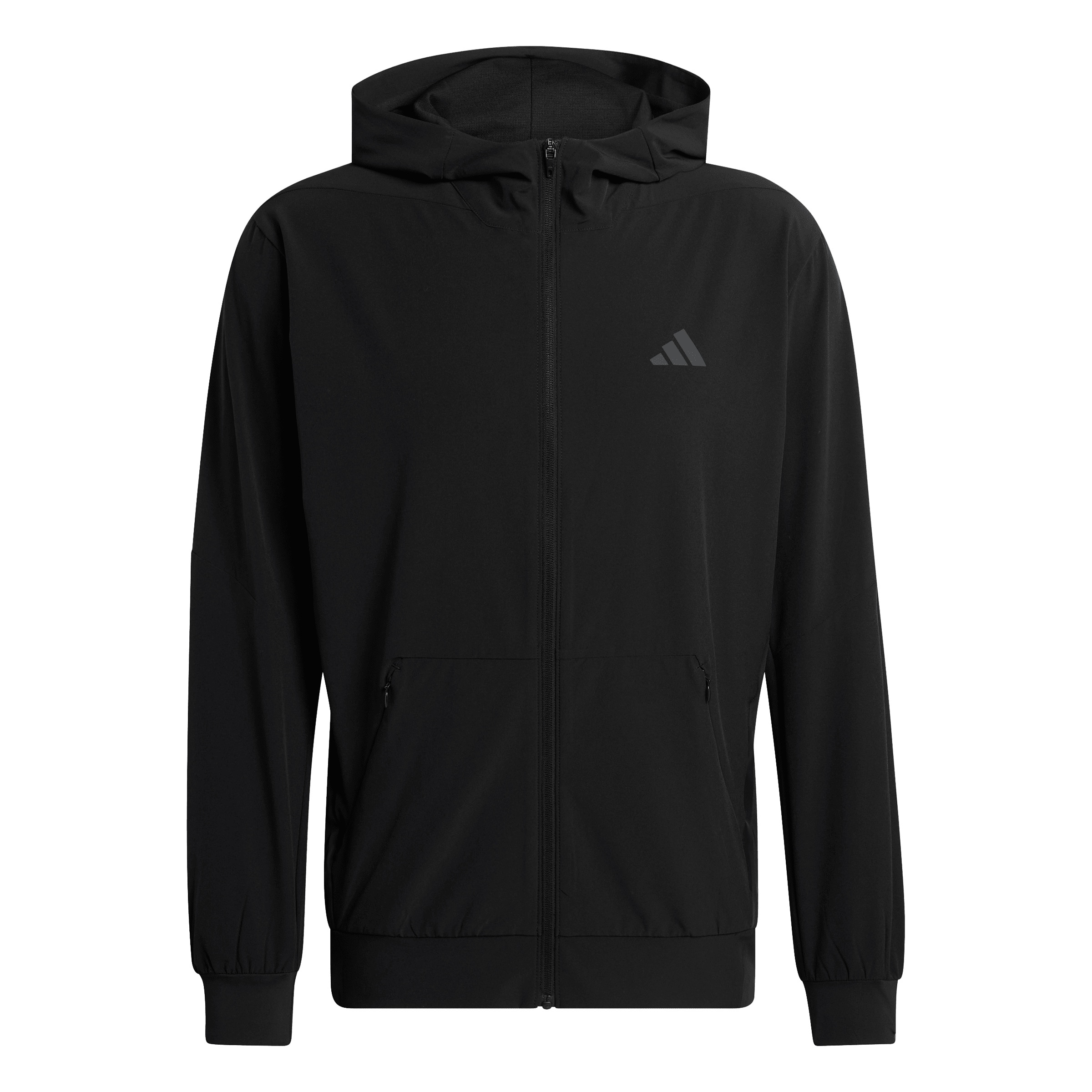 ADIDAS PERFORMANCE Sportsweatvest 'D4T' in Zwart: voorkant
