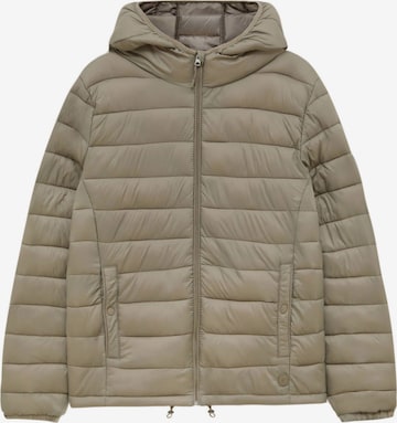 Pull&Bear Between-season jacket in Brown: front