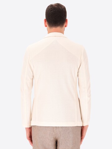 Distretto12 Slim fit Colbert 'Ruffino' in Beige