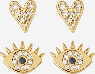 Kate Spade Conjunto de joyería 'EVIL EYE' en azul noche / oro / transparente, Vista del producto