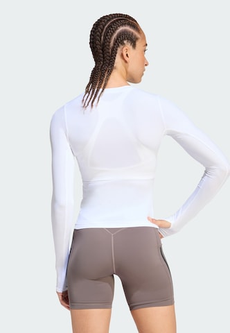 T-shirt fonctionnel 'Power Essentials' ADIDAS PERFORMANCE en blanc