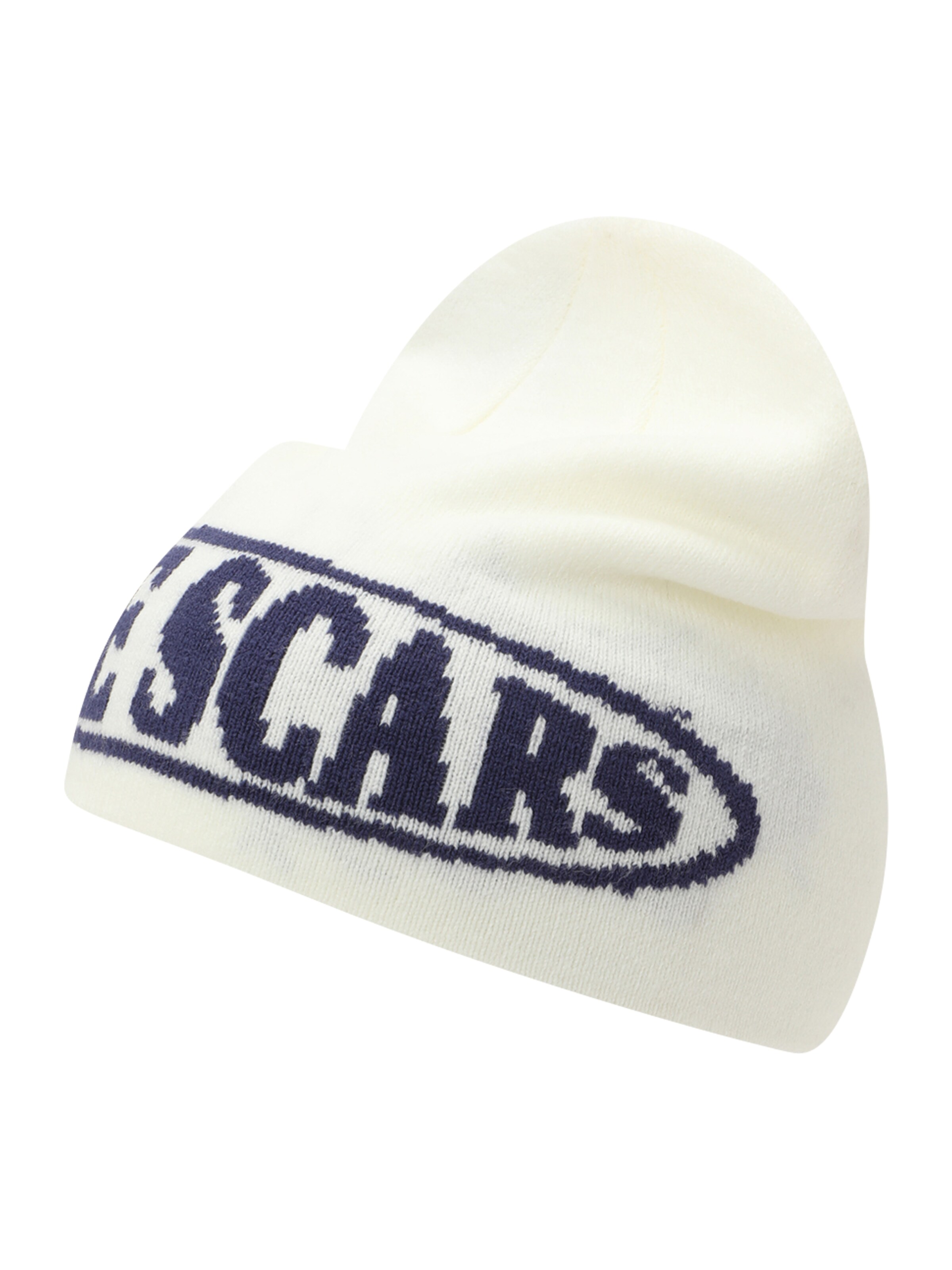 Love Scars Beanie in White: front
