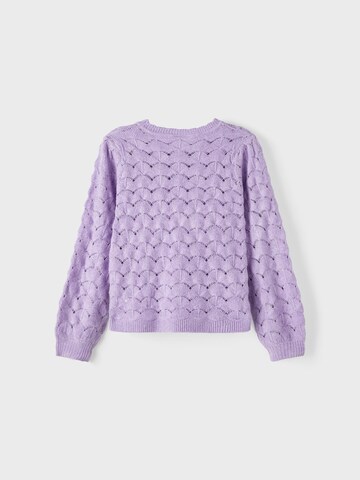 NAME IT Sweater 'Bifemme' in Purple