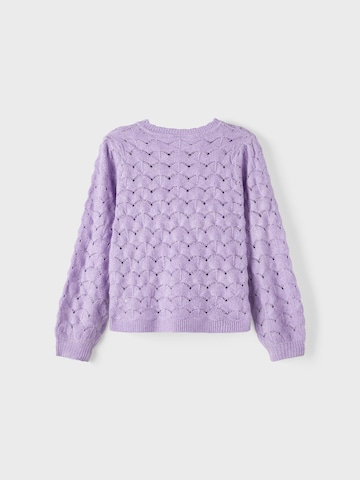 Pull-over 'Bifemme' NAME IT en violet