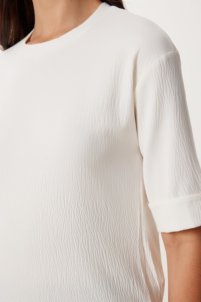 Happiness İstanbul Bluse in weiß, Produktansicht