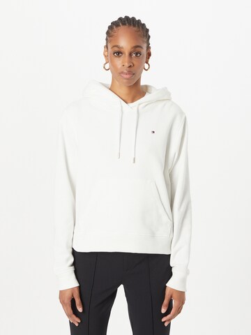 Sweat-shirt TOMMY HILFIGER en beige : devant