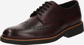 Chaussure à lacets 'German' Gordon & Bros en rouge : devant