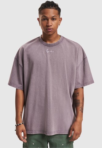 Karl Kani Shirt 'Signature' in Purple: front