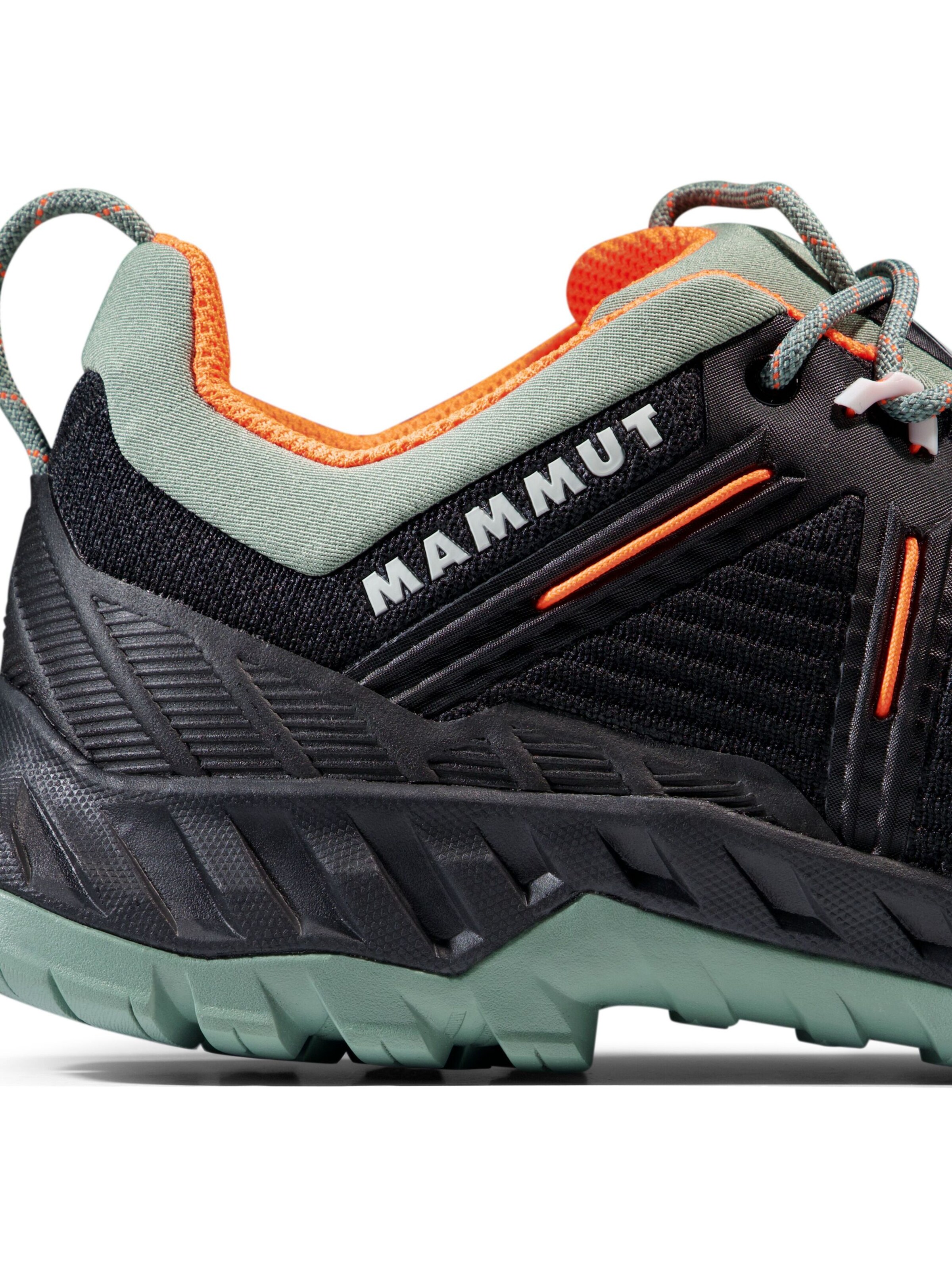 MAMMUT Halbschuh  ‘Alnasca Knit III’ in Schwarz