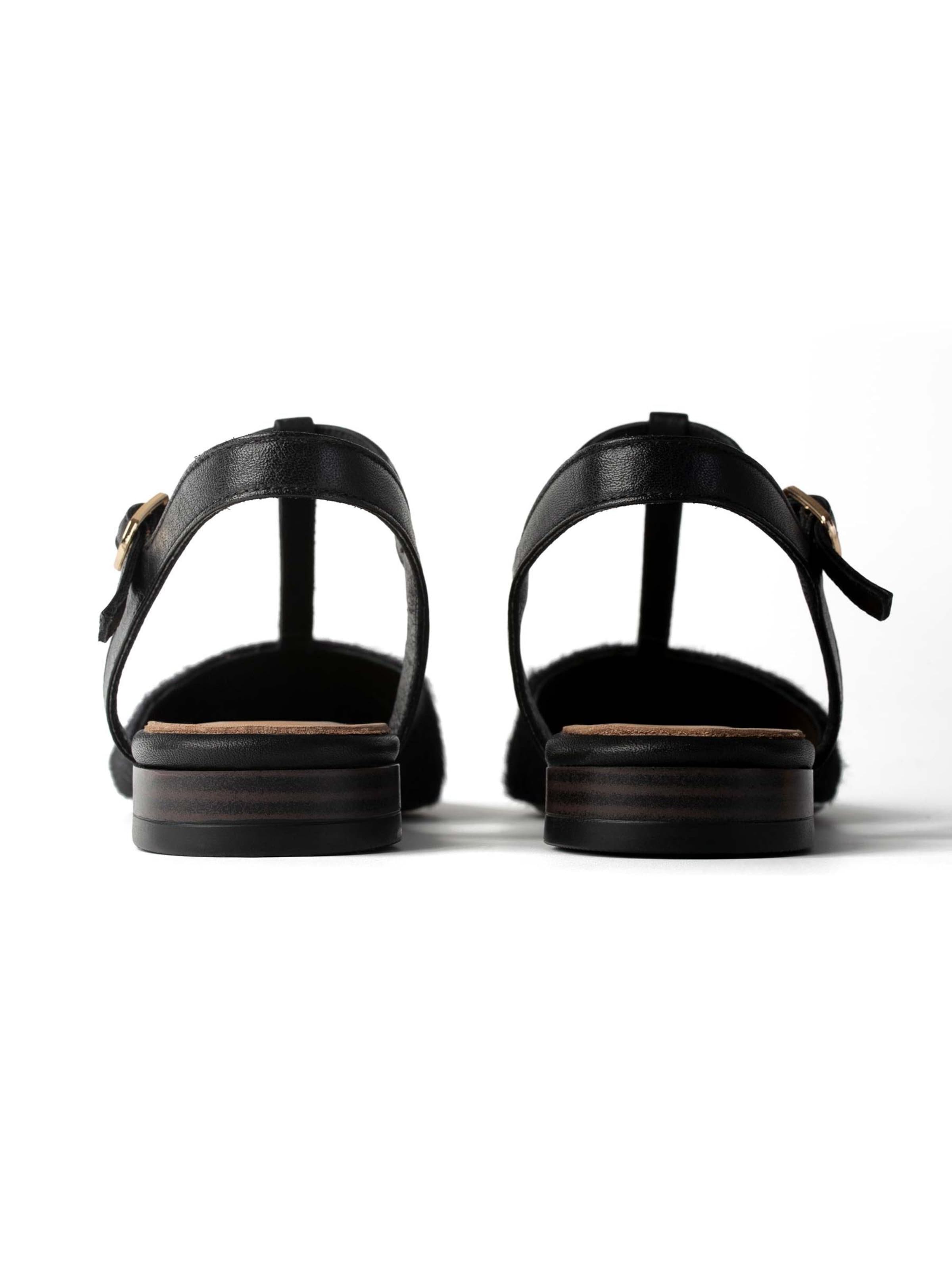 L37 HANDMADE SHOES Slipper 'A KISS BEFORE DAWN' i sort