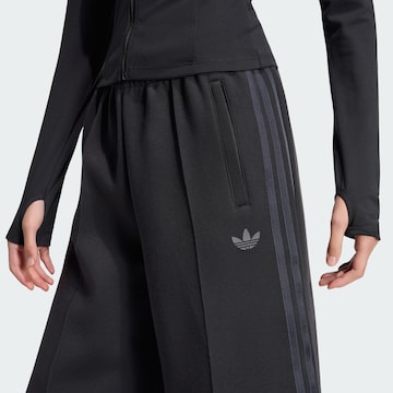 ADIDAS ORIGINALS Wide leg Trousers 'Spacer' in Black