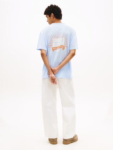 Tommy Jeans Koszulka 'NOVELTY' w kolorze niebieski: przód