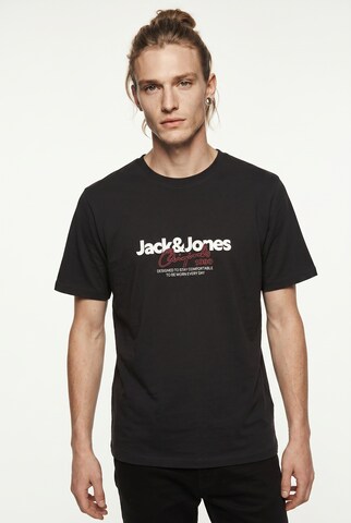 JACK & JONES Shirt in Black: front