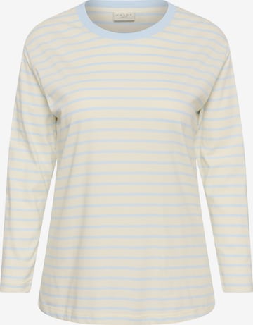 T-shirt 'Winni' KAFFE CURVE en beige : devant