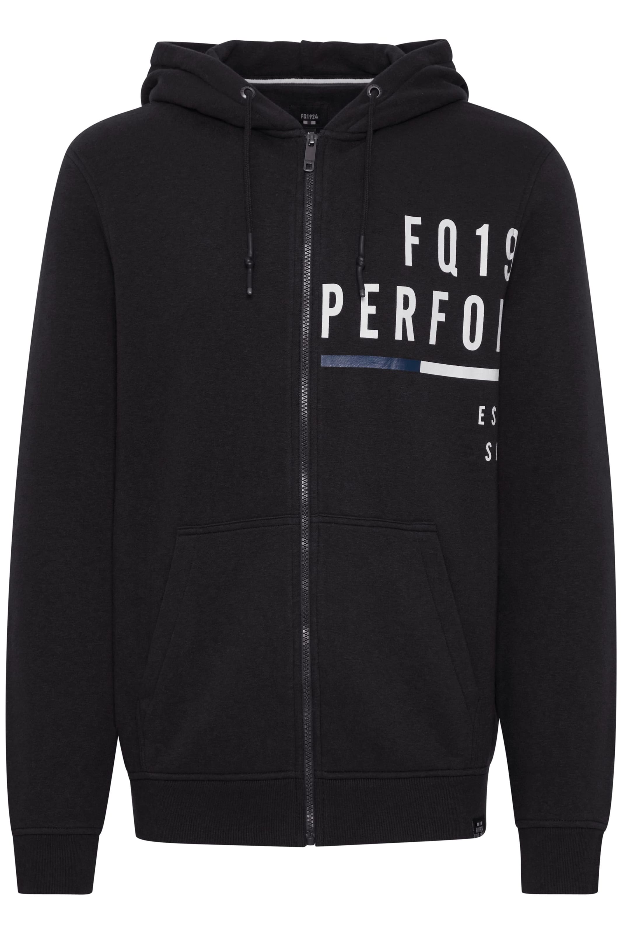 FQ1924 Sweatshirt in Schwarz: Vorderseite