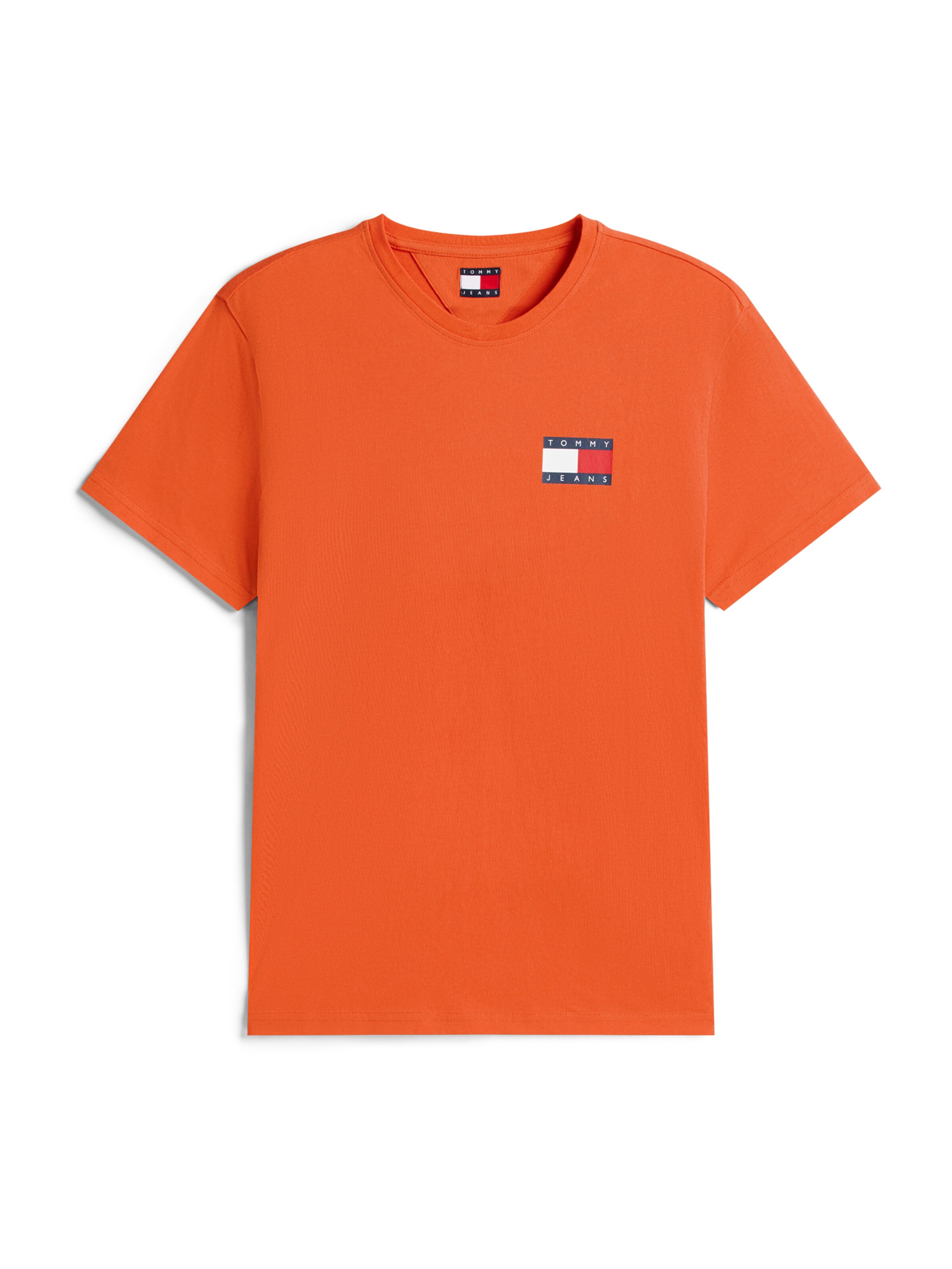 Tommy Jeans Футболка 'ESSENTIAL' в Оранжевый: спереди