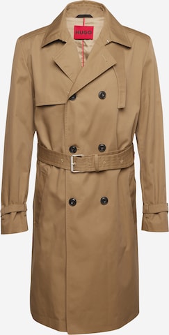 HUGO Демисезонное пальто 'Maluks2341' в Коричневый: спереди