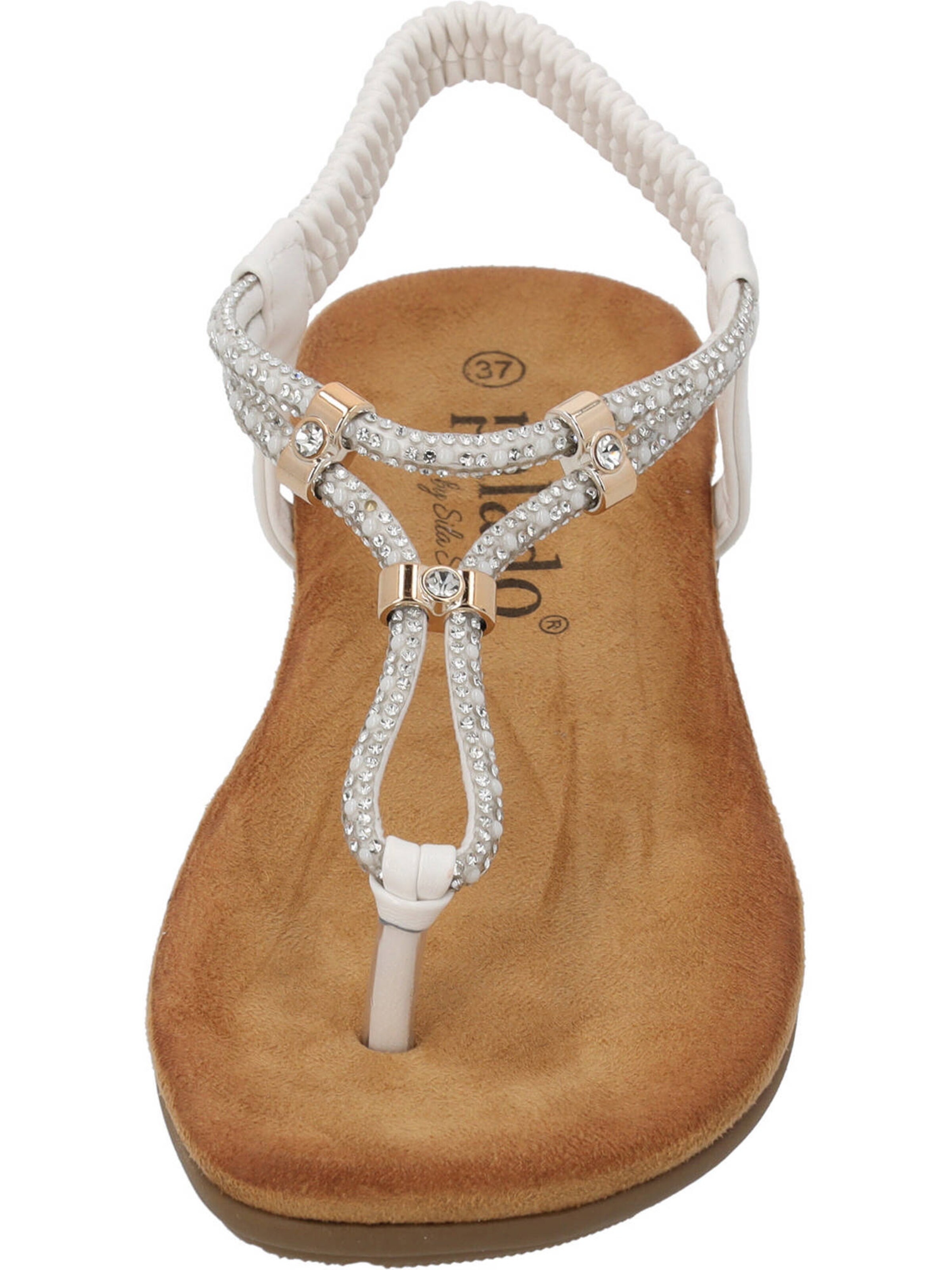 Palado by Sila Sahin T-bar sandals 'Ugnu' in White