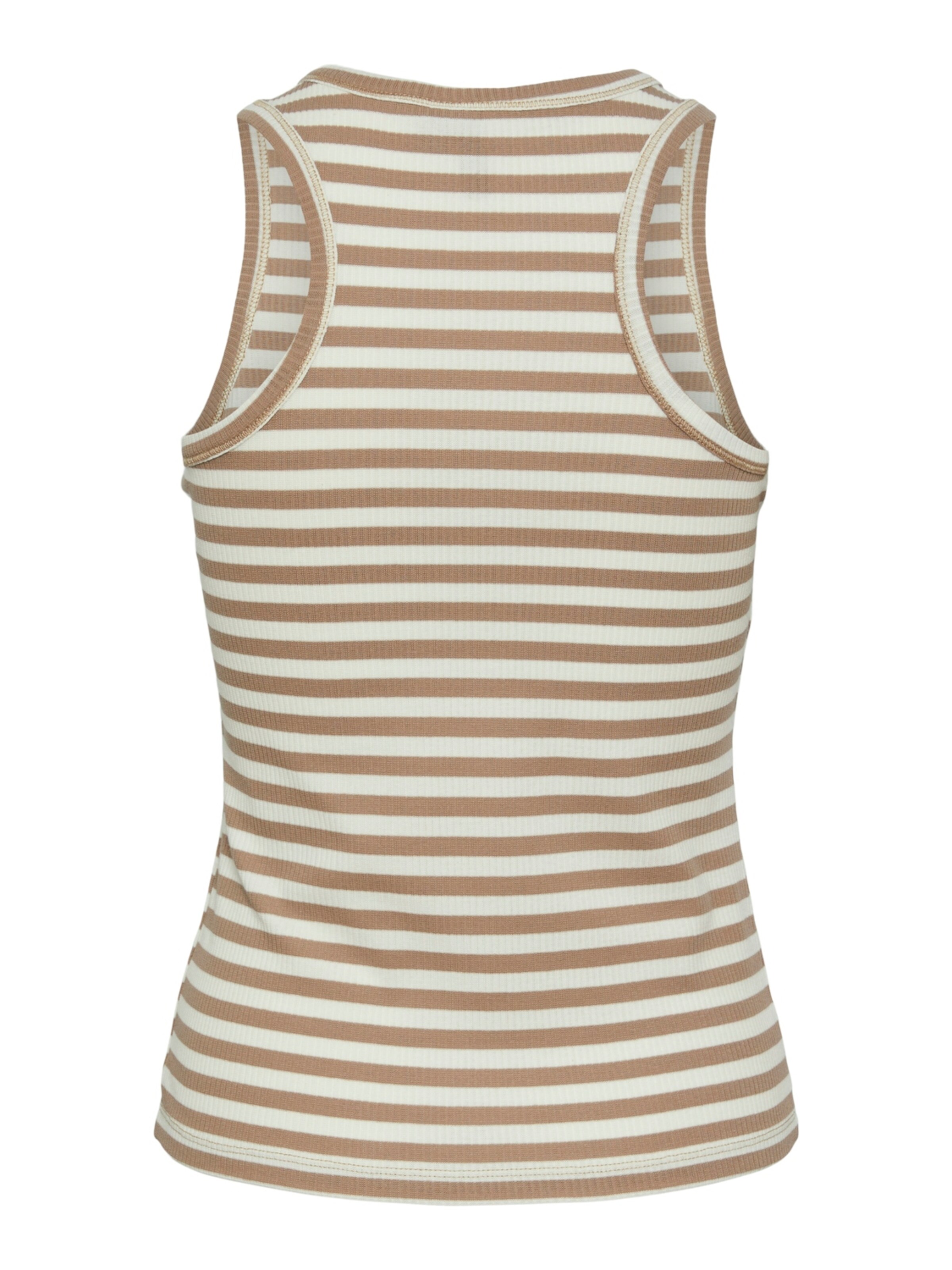 PIECES Top 'PCRUKA' in Brown