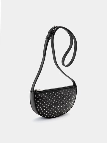 Sac à bandoulière Pull&Bear en noir