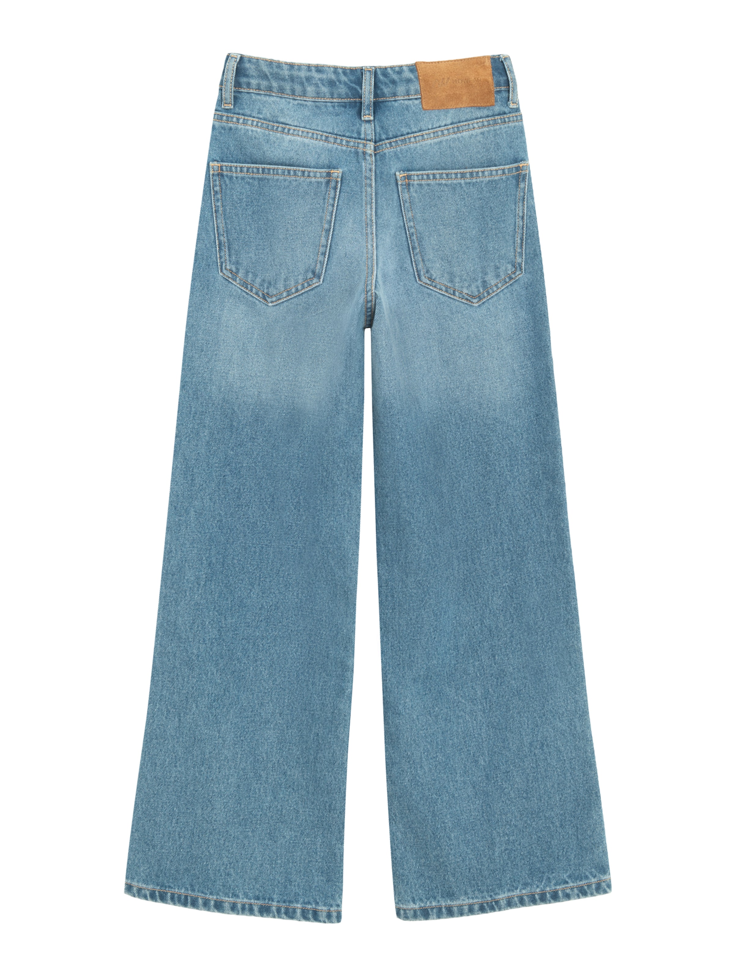 NoWear Широкий Штаны в Синий: сзади