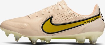 Chaussure de foot 'Tiempo Legend 9 Elite' NIKE en rose : devant