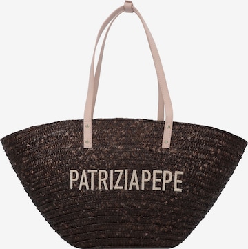 Shopper di PATRIZIA PEPE in marrone: frontale